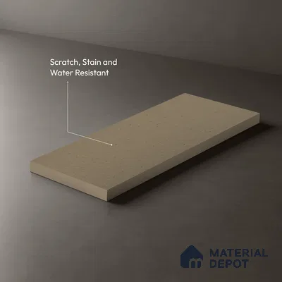 Grey Textured Solid Look LM 10859 8 ft x 4 ft Texture Finish Decorative Laminate - 1 mm | Suitable for TV Unit, Wardrobe, Kitchen Cabinets