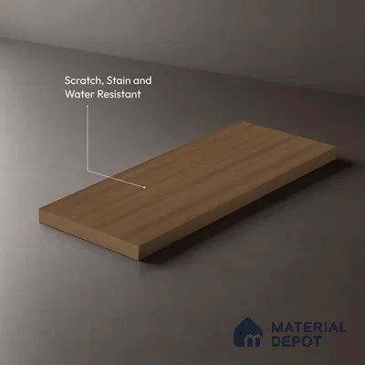 Wooden Look LM 10886 Tamo Wood 8 ft x 4 ft Texture Finish Decorative Laminate - 1 mm | Suitable for TV Unit, Wardrobe, Kitchen Cabinets