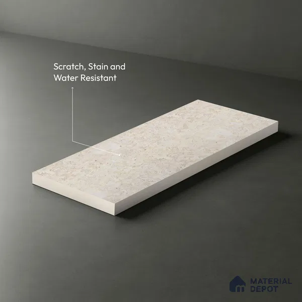 Stone Look LM 10899 8 ft x 4 ft Texture Finish Decorative Laminate - 1 mm | Suitable for TV Unit, Wardrobe, Kitchen Cabinets