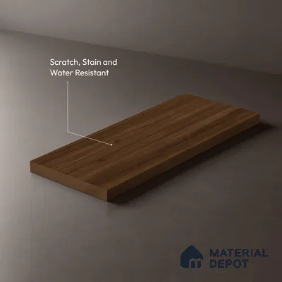 Wooden Look LM 10901 Sumatra Maple 8 ft x 4 ft Texture Finish Decorative Laminate - 1 mm | Suitable for TV Unit, Wardrobe, Kitchen Cabinets