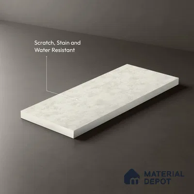 Beige Marble Look LM 10913 8 ft x 4 ft Texture Finish Decorative Laminate - 1 mm | Suitable for TV Unit, Wardrobe, Kitchen Cabinets