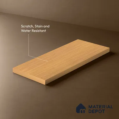 Wooden Look LM 10920 8 ft x 4 ft Texture Finish Decorative Laminate - 1 mm | Suitable for TV Unit, Wardrobe, Kitchen Cabinets