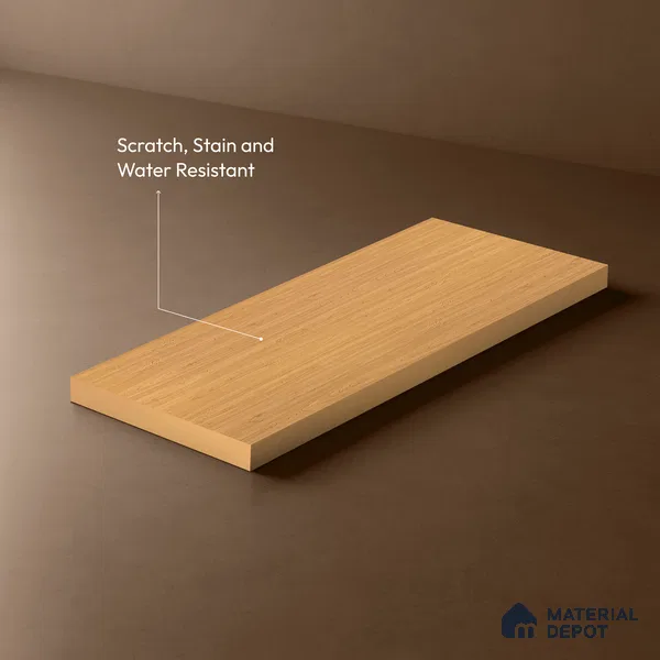 Wooden Look LM 10939 Embi Pine 8 ft x 4 ft Texture Finish Decorative Laminate - 1 mm | Suitable for TV Unit, Wardrobe, Kitchen Cabinets