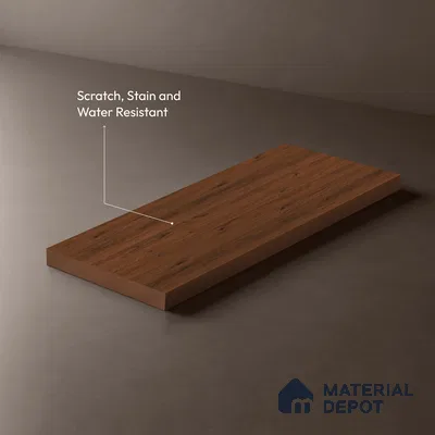 Wooden Look LM 10941 Blonde Base 8 ft x 4 ft Texture Finish Decorative Laminate - 1 mm | Suitable for TV Unit, Wardrobe, Kitchen Cabinets