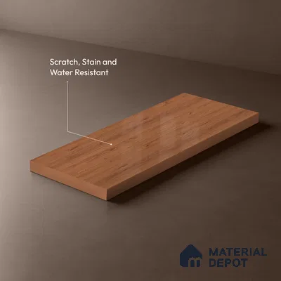 Wooden Look LM 10958 Blonde Base 8 ft x 4 ft Glossy Finish Decorative Laminate - 1 mm | Suitable for TV Unit, Wardrobe, Kitchen Cabinets