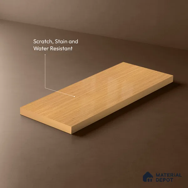 Wooden Look LM 10959 Embi Pine 8 ft x 4 ft Glossy Finish Decorative Laminate - 1 mm | Suitable for TV Unit, Wardrobe, Kitchen Cabinets