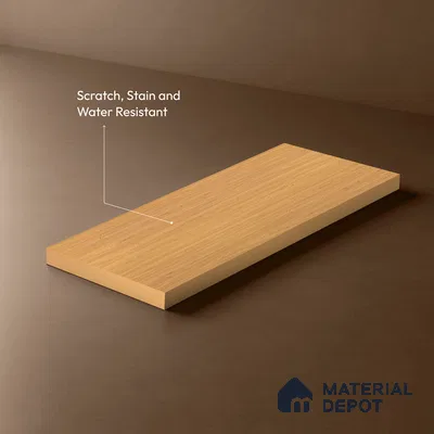 Wooden Look LM 10964 Embi Pine 8 ft x 4 ft Suede Finish Decorative Laminate - 1 mm | Suitable for TV Unit, Wardrobe, Kitchen Cabinets