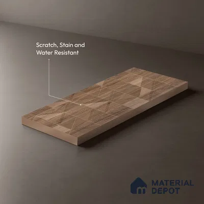 Patterned Look LM 20195 8 ft x 4 ft Texture Finish Decorative Laminate - 1 mm | Suitable for Bedroom, TV Unit, Wardrobe