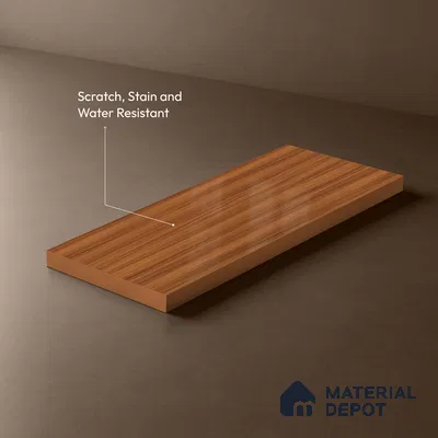 Wooden Look LM 20226 8 ft x 4 ft High Gloss Finish Decorative Laminate - 1 mm | Suitable for TV Unit, Wardrobe, Kitchen Cabinets