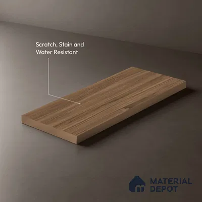 Wooden Look LM 20250 8 ft x 4 ft Suede Finish Decorative Laminate - 1 mm | Suitable for TV Unit, Wardrobe, Kitchen Cabinets