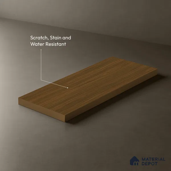 Wooden Look LM 20997 8 ft x 4 ft Matte Finish Decorative Laminate - 1 mm | Suitable for TV Unit, Wardrobe, Kitchen Cabinets