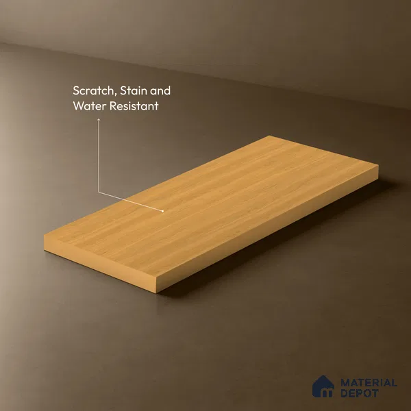 Wooden Look LM 21002 8 ft x 4 ft Texture Finish Decorative Laminate - 1 mm | Suitable for TV Unit, Wardrobe, Kitchen Cabinets