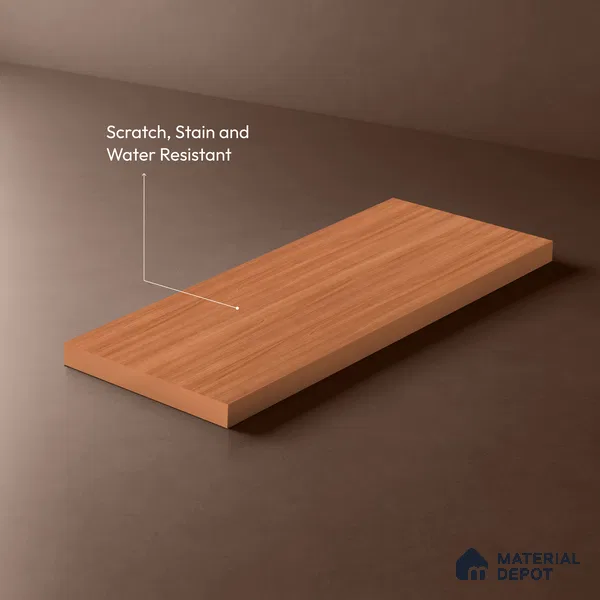 Wooden Look LM 21003 8 ft x 4 ft Texture Finish Decorative Laminate - 1 mm | Suitable for TV Unit, Wardrobe, Kitchen Cabinets