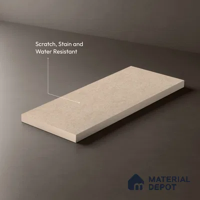 Brown Fabric Look LM 21007 8 ft x 4 ft Texture Finish Decorative Laminate - 1 mm | Suitable for TV Unit, Wardrobe, Kitchen Cabinets