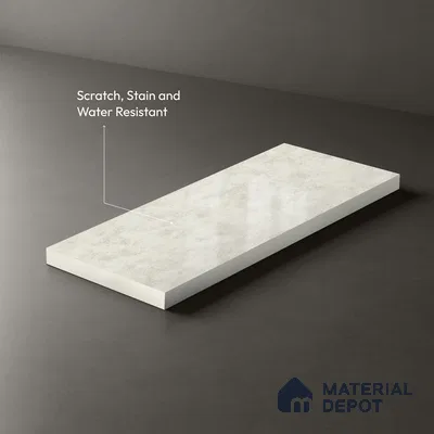 Stone Look LM 21020 8 ft x 4 ft High Gloss Finish Decorative Laminate - 1 mm | Suitable for TV Unit, Wardrobe, Kitchen Cabinets