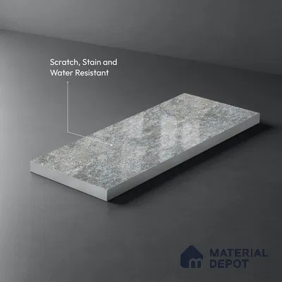 Stone Look LM 21023 8 ft x 4 ft High Gloss Finish Decorative Laminate - 1 mm | Suitable for TV Unit, Wardrobe, Kitchen Cabinets