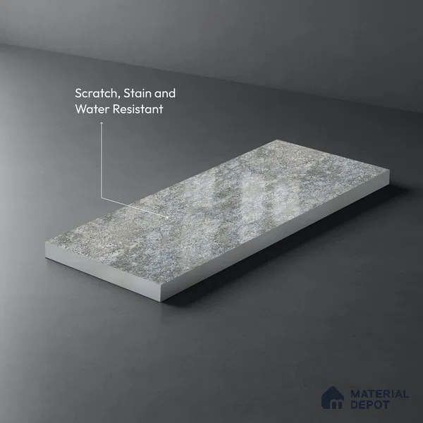 Stone Look LM 21023 8 ft x 4 ft High Gloss Finish Decorative Laminate - 1 mm | Suitable for TV Unit, Wardrobe, Kitchen Cabinets