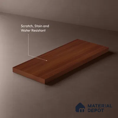 Wooden Look LM 21042 8 ft x 4 ft Suede Finish Decorative Laminate - 1 mm | Suitable for TV Unit, Wardrobe, Kitchen Cabinets