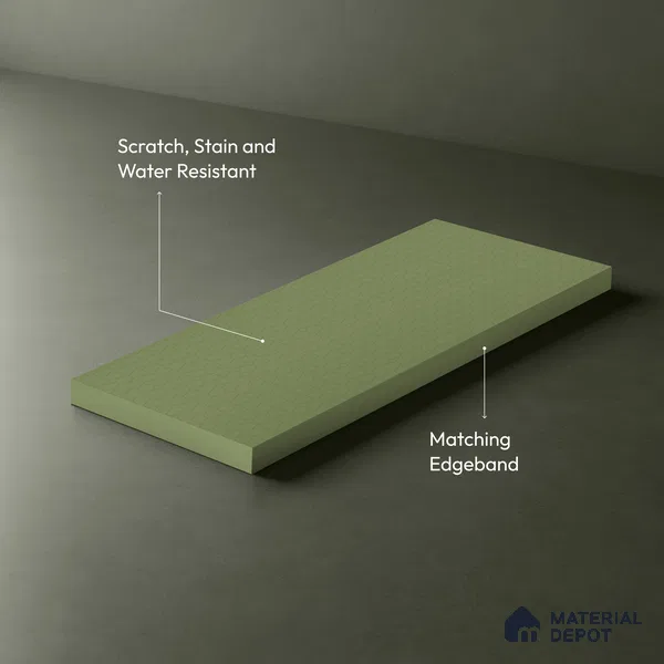 Patterned Look LM 21063 B Wild Parrot Prism Path Texture Finish 8 ft x 4 ft Decorative Laminate - 1 mm | Suitable for Bedroom, TV Unit, Wardrobe