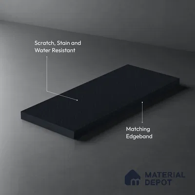Patterned Look LM 21070 G Starlit Acute Texture Finish 8 ft x 4 ft Decorative Laminate - 1 mm | Suitable for Bedroom, TV Unit, Wardrobe