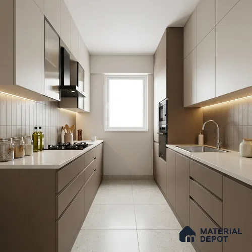 Dusty Petal Patterned Look WP 45 512 8 ft x 4 ft Matte Finish Decorative Laminate - 1 mm | Suitable for Bedroom, TV Unit, Wardrobe