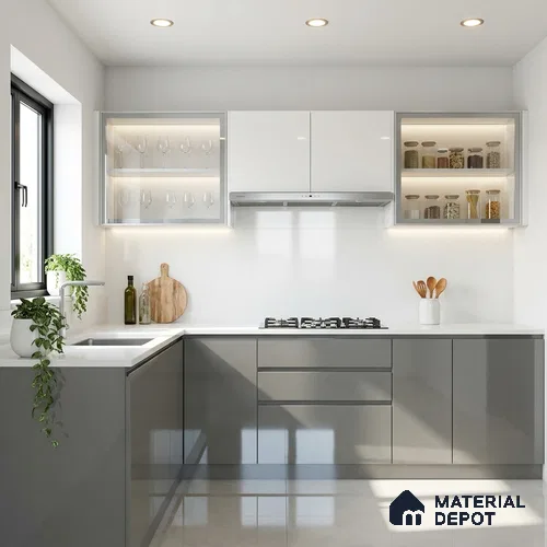 Twilight Sky Sparkle Look GT 9 8 ft x 4 ft Glossy Finish Decorative Laminate - 1 mm | Suitable for TV Unit, Wardrobe, Kitchen Cabinets