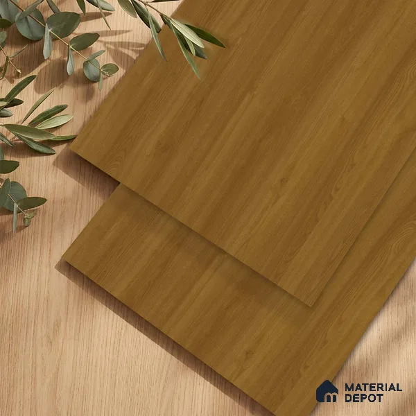 Wooden Look LM 23464 Golden Honey 8 ft x 4 ft Alder Ridge Finish Decorative Laminate - 1 mm | Suitable for TV Unit, Wardrobe, Kitchen Cabinets
