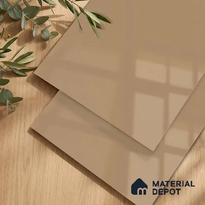LM 23485 (HG 427) Golden Melon 8 ft x 4 ft High Gloss Finish Decorative Laminate - 1 mm | Suitable for Living Room, Kitchen, Office