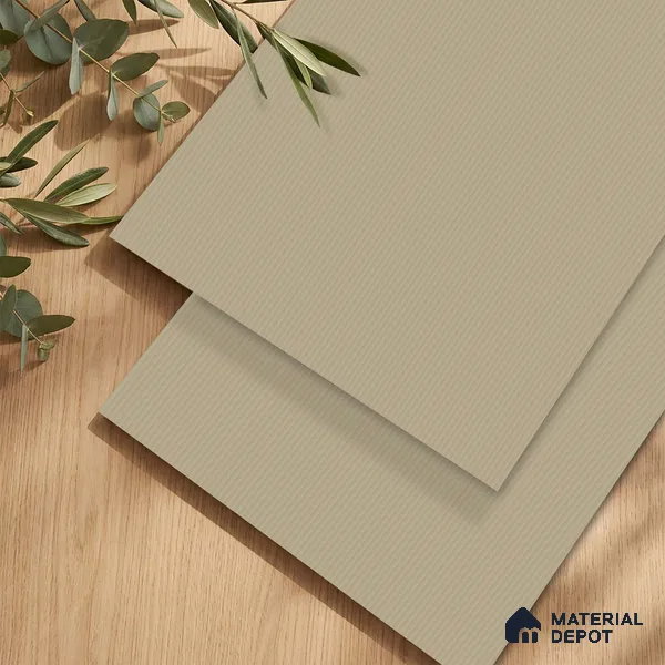 Fluted Solid Color Look LM 23490 (MF 412) Rosette Glow 8 ft x 4 ft Micro Fluted Finish Decorative Laminate - 1 mm | Suitable for TV Unit, Wardrobe, Kitchen Cabinets