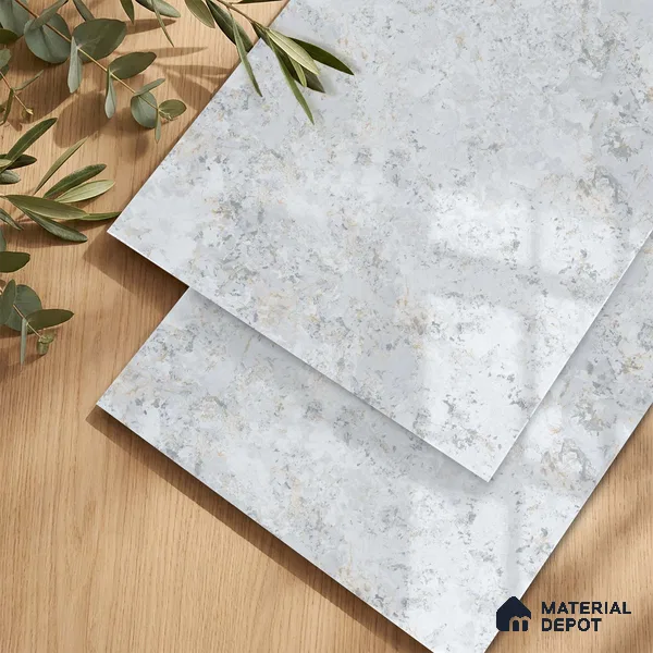 LM 23492 Nebula Stone 8 ft x 4 ft High Gloss Finish Decorative Laminate - 1 mm | Suitable for TV Unit, Wardrobe, Kitchen Cabinets