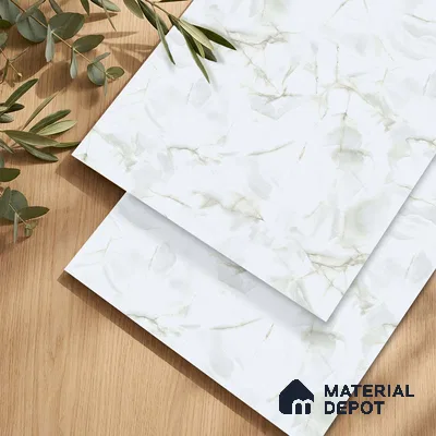 LM 23498 lcy Mist 8 ft x 4 ft Absolute Trend Finish Decorative Laminate - 1 mm | Suitable for TV Unit, Wardrobe, Kitchen Cabinets