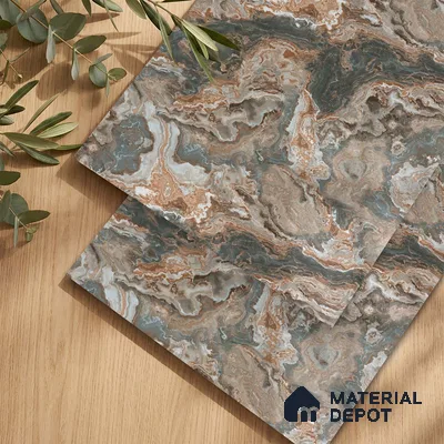 LM 23503 Copper Canyon 8 ft x 4 ft High Gloss Finish Decorative Laminate - 1 mm | Suitable for TV Unit, Wardrobe, Kitchen Cabinets