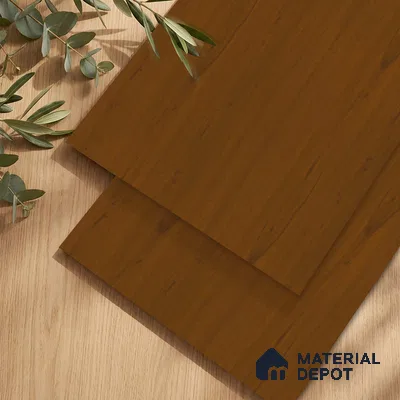 Wooden Look LM 23507 Cinnamon Spice 8 ft x 4 ft Amber Oak Finish Decorative Laminate - 1 mm | Suitable for TV Unit, Wardrobe, Kitchen Cabinets