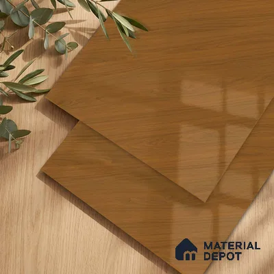 Wooden Look LM 23544 Honeydew Maple 8 ft x 4 ft Silky PU Finish Decorative Laminate - 1 mm | Suitable for TV Unit, Wardrobe, Kitchen Cabinets