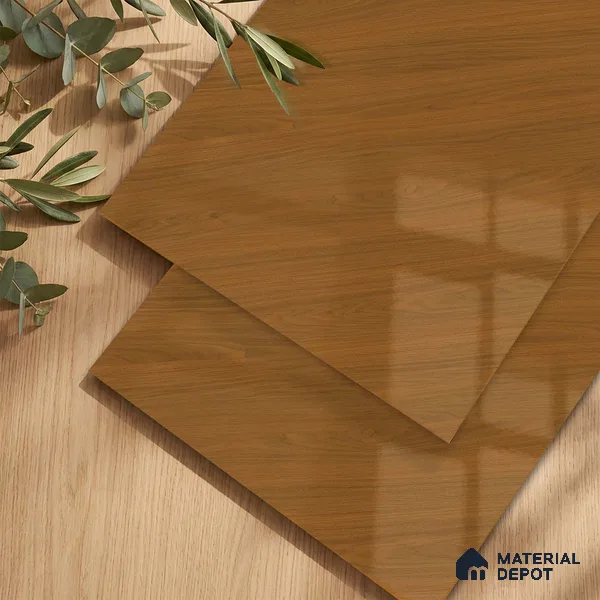 Wooden Look LM 23544 Honeydew Maple 8 ft x 4 ft Silky PU Finish Decorative Laminate - 1 mm | Suitable for TV Unit, Wardrobe, Kitchen Cabinets