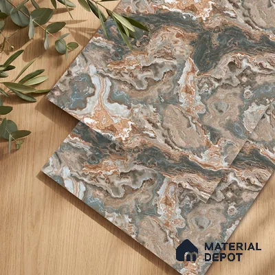 LM 23550 Copper Canyon 8 ft x 4 ft Antique Finish Decorative Laminate - 1 mm | Suitable for TV Unit, Wardrobe, Kitchen Cabinets