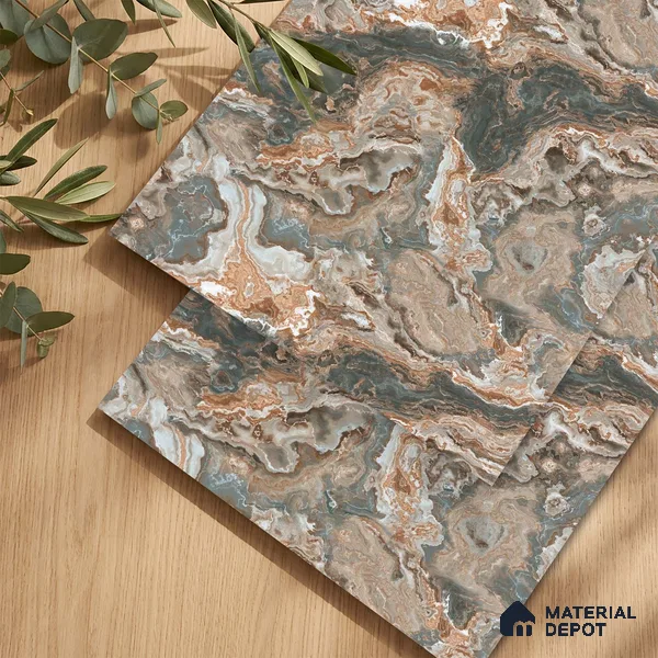 LM 23550 Copper Canyon 8 ft x 4 ft Antique Finish Decorative Laminate - 1 mm | Suitable for TV Unit, Wardrobe, Kitchen Cabinets