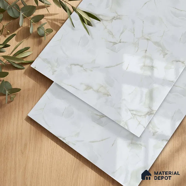LM 23552 (HG 7281) lcy mist 8 ft x 4 ft High Gloss Finish Decorative Laminate - 1 mm | Suitable for TV Unit, Wardrobe, Kitchen Cabinets