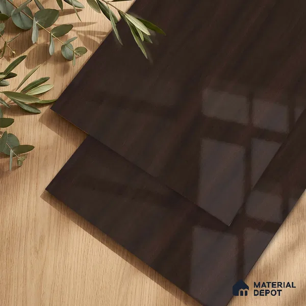 Wooden Look LM 23564 (HG 7253) Weathered Wood 8 ft x 4 ft High Gloss Finish Decorative Laminate - 1 mm | Suitable for TV Unit, Wardrobe, Kitchen Cabinets