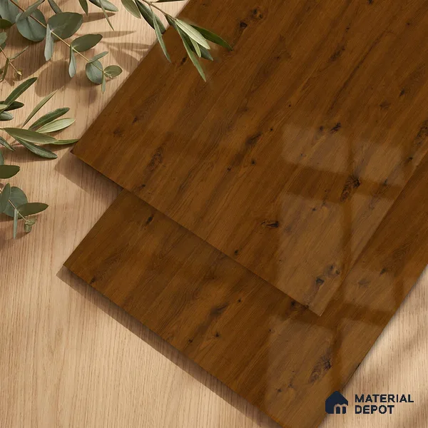 Wooden Look LM 23568 (HG 7292) Urban timber 8 ft x 4 ft High Gloss Finish Decorative Laminate - 1 mm | Suitable for TV Unit, Wardrobe, Kitchen Cabinets