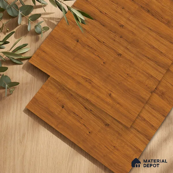 Wooden Look LM 23572 (AHO 11 7116 HZ) Cacao Bean 8 ft x 4 ft Arctic Honey Oak Finish Decorative Laminate - 1 mm | Suitable for TV Unit, Wardrobe, Kitchen Cabinets
