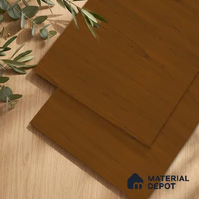 Wooden Look LM 23574 Cinnamon Spice 8 ft x 4 ft Arctic Honey Oak Finish Decorative Laminate - 1 mm | Suitable for TV Unit, Wardrobe, Kitchen Cabinets