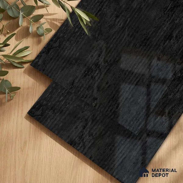 Marble Fluted Look LM 23575 Onyx Shadow 8 ft x 4 ft Glittery Flute Finish Decorative Laminate - 1 mm | Suitable for TV Unit, Wardrobe, Kitchen Cabinets