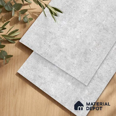 Stone Look LM 23590 (AT 08 7527) Rose Quartz 8 ft x 4 ft Arctic Truffle Finish Decorative Laminate - 1 mm | Suitable for TV Unit, Wardrobe, Kitchen Cabinets