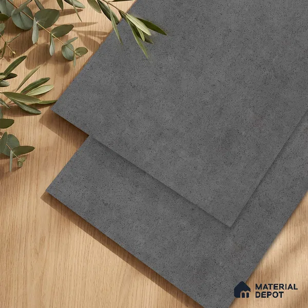 Stone Look LM 23592 (AT 08 7528) Hematite 8 ft x 4 ft Arctic Truffle Finish Decorative Laminate - 1 mm | Suitable for TV Unit, Wardrobe, Kitchen Cabinets
