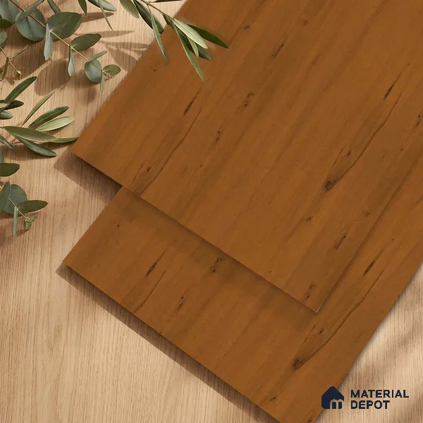 Wooden Look LM 23608 (SF 7124) Autumn Oak 8 ft x 4 ft Suede Finish Decorative Laminate - 1 mm | Suitable for TV Unit, Wardrobe, Kitchen Cabinets