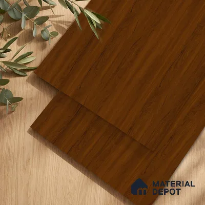Wooden Look LM 23610 (SF 7123) Coastal Cedar 8 ft x 4 ft Suede Finish Decorative Laminate - 1 mm | Suitable for TV Unit, Wardrobe, Kitchen Cabinets