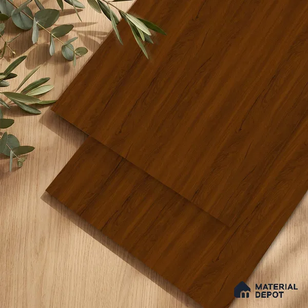 Wooden Look LM 23610 (SF 7123) Coastal Cedar 8 ft x 4 ft Suede Finish Decorative Laminate - 1 mm | Suitable for TV Unit, Wardrobe, Kitchen Cabinets