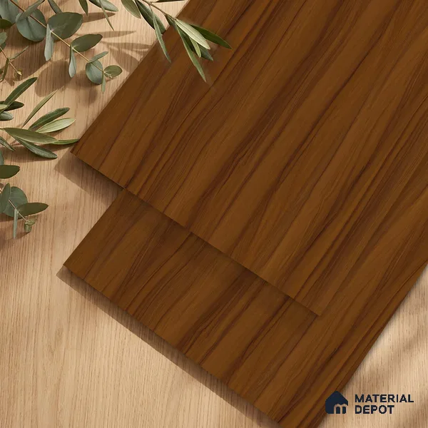 Wooden Look LM 23613 (SF 7296) Wheatfield Glow 8 ft x 4 ft Suede Finish Decorative Laminate - 1 mm | Suitable for TV Unit, Wardrobe, Kitchen Cabinets