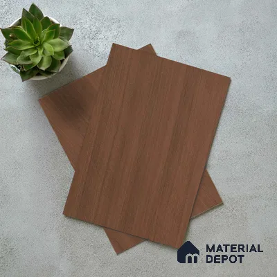 Brown Abstract Look LM 18323 8 ft x 4 ft Texture Finish Decorative Laminate - 1.25 mm | Suitable for TV Unit, Wardrobe, Kitchen Cabinets